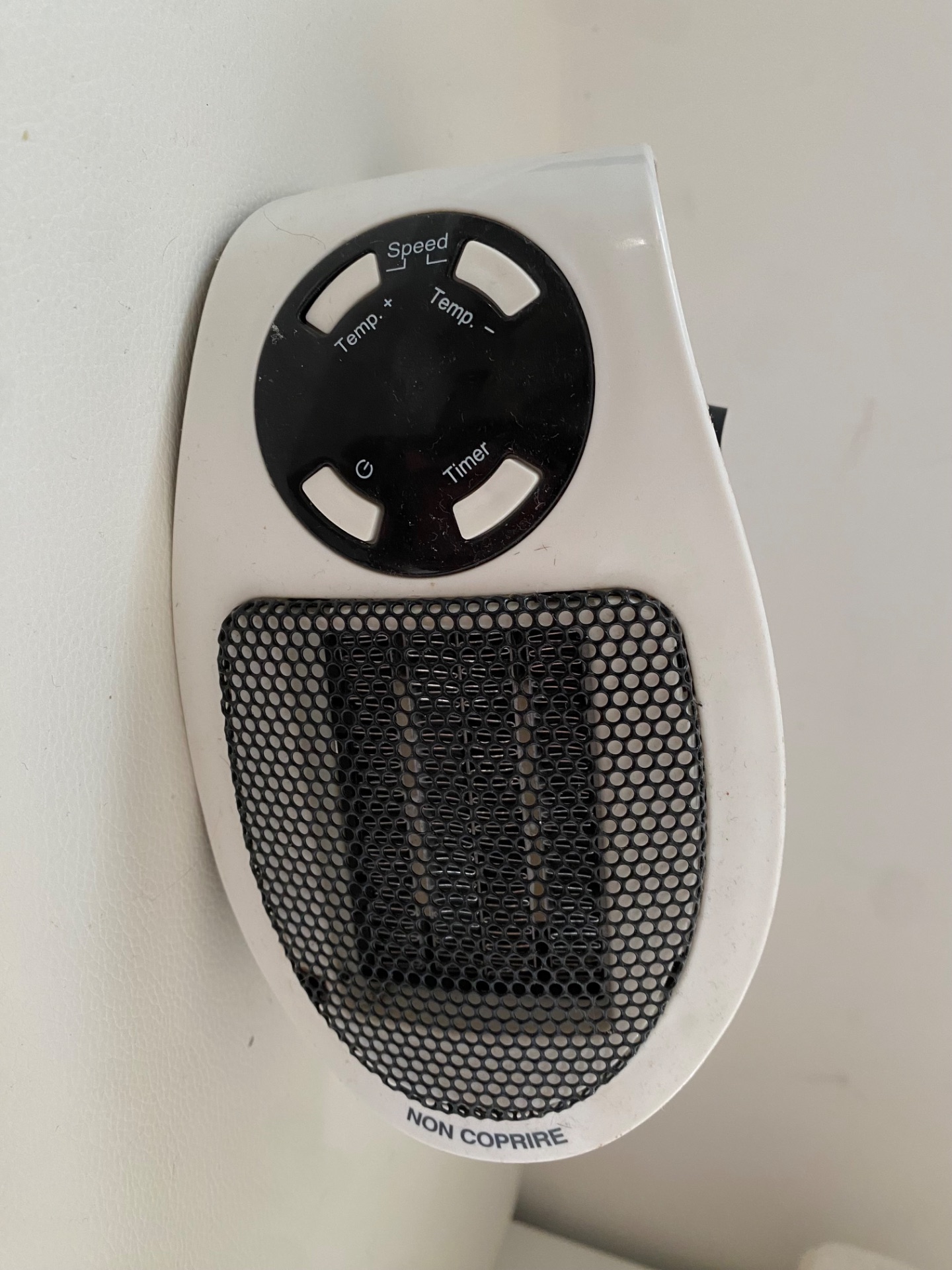 Termoventilatore a caldo portatile