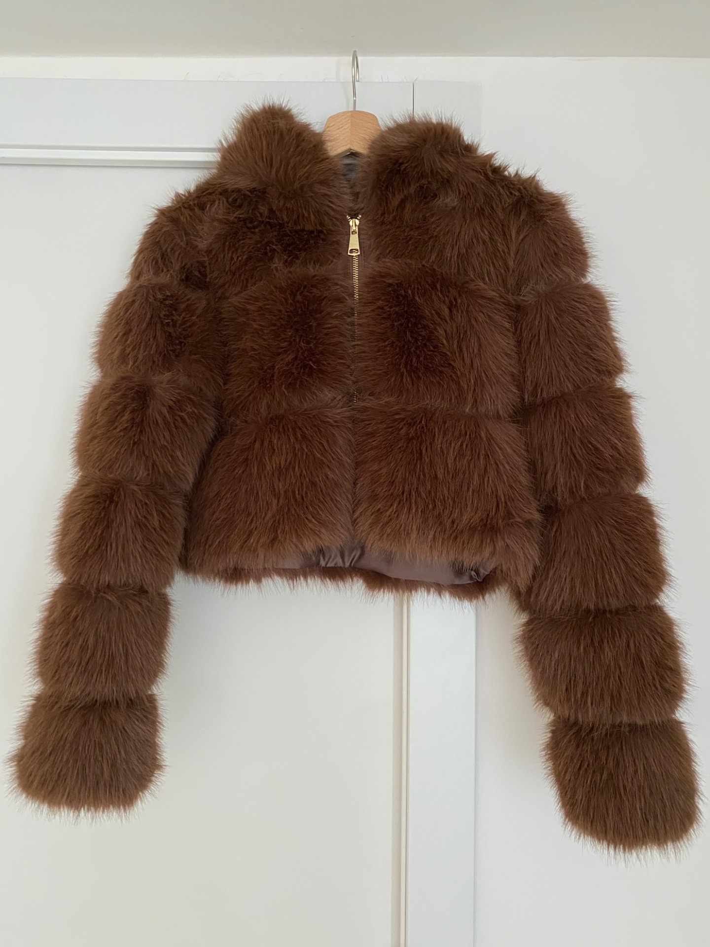 Giacchetto in pelliccia sintetica Donna T.S/40
