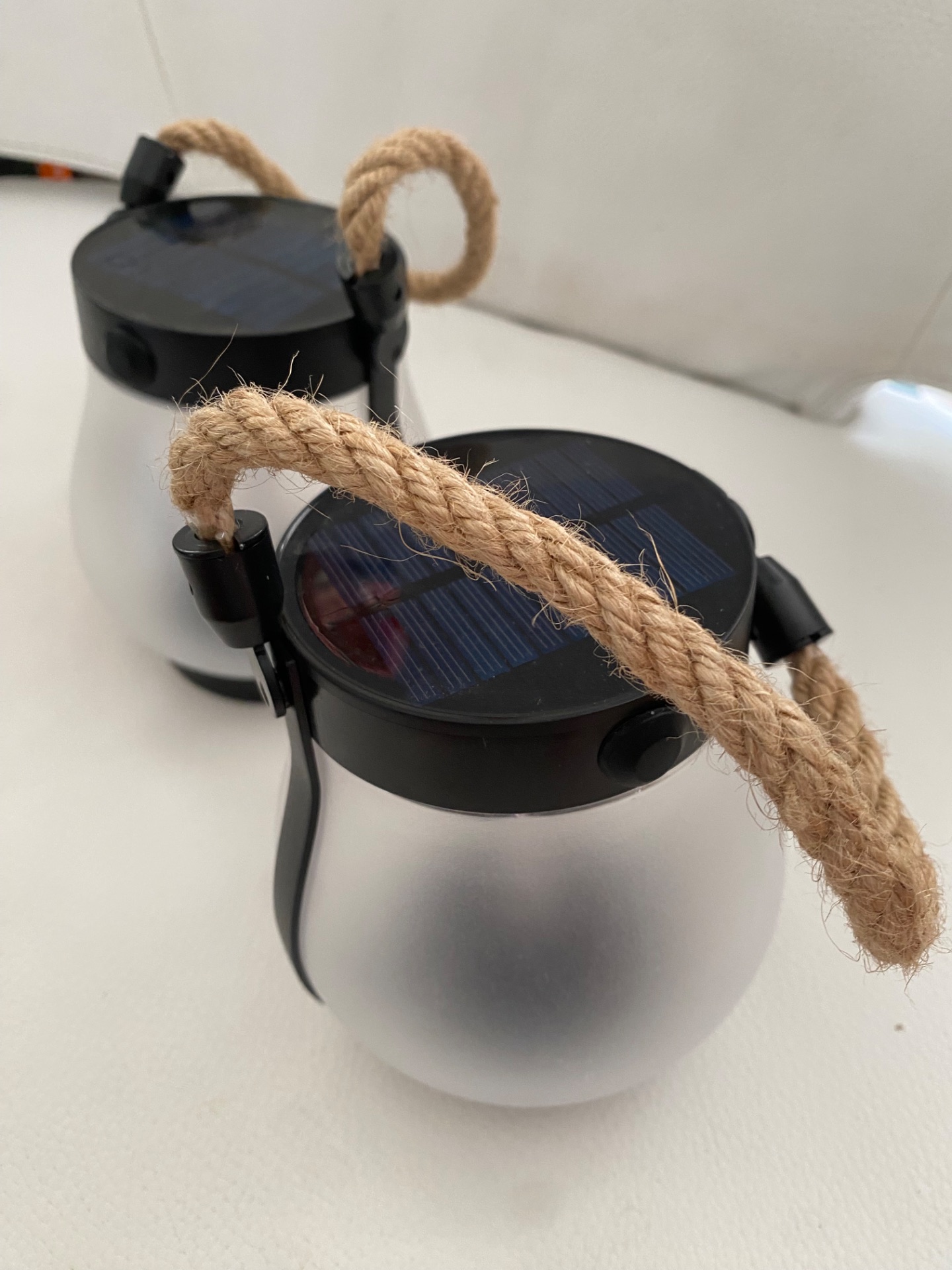 Set di 2 lampade solari