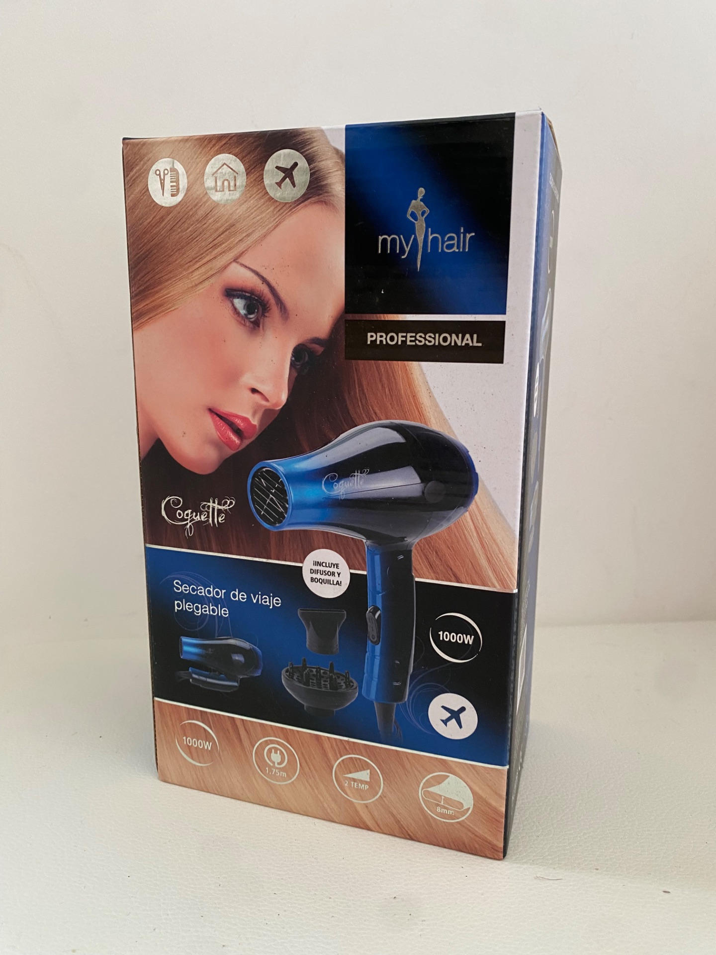 Phone per capelli accessori inclusi