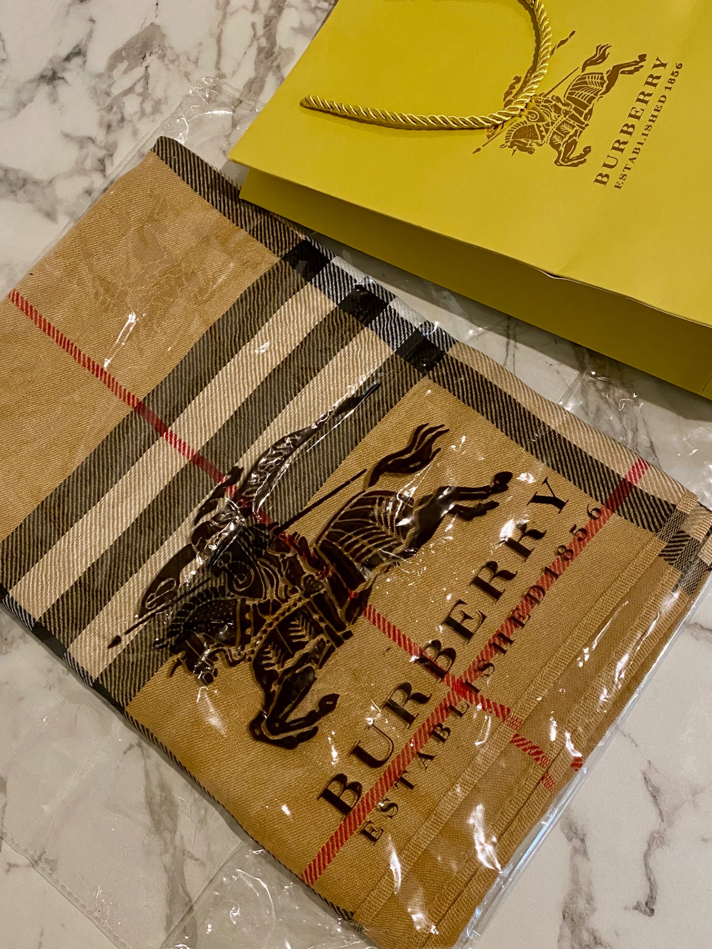 Sciarpa foulard Burberry