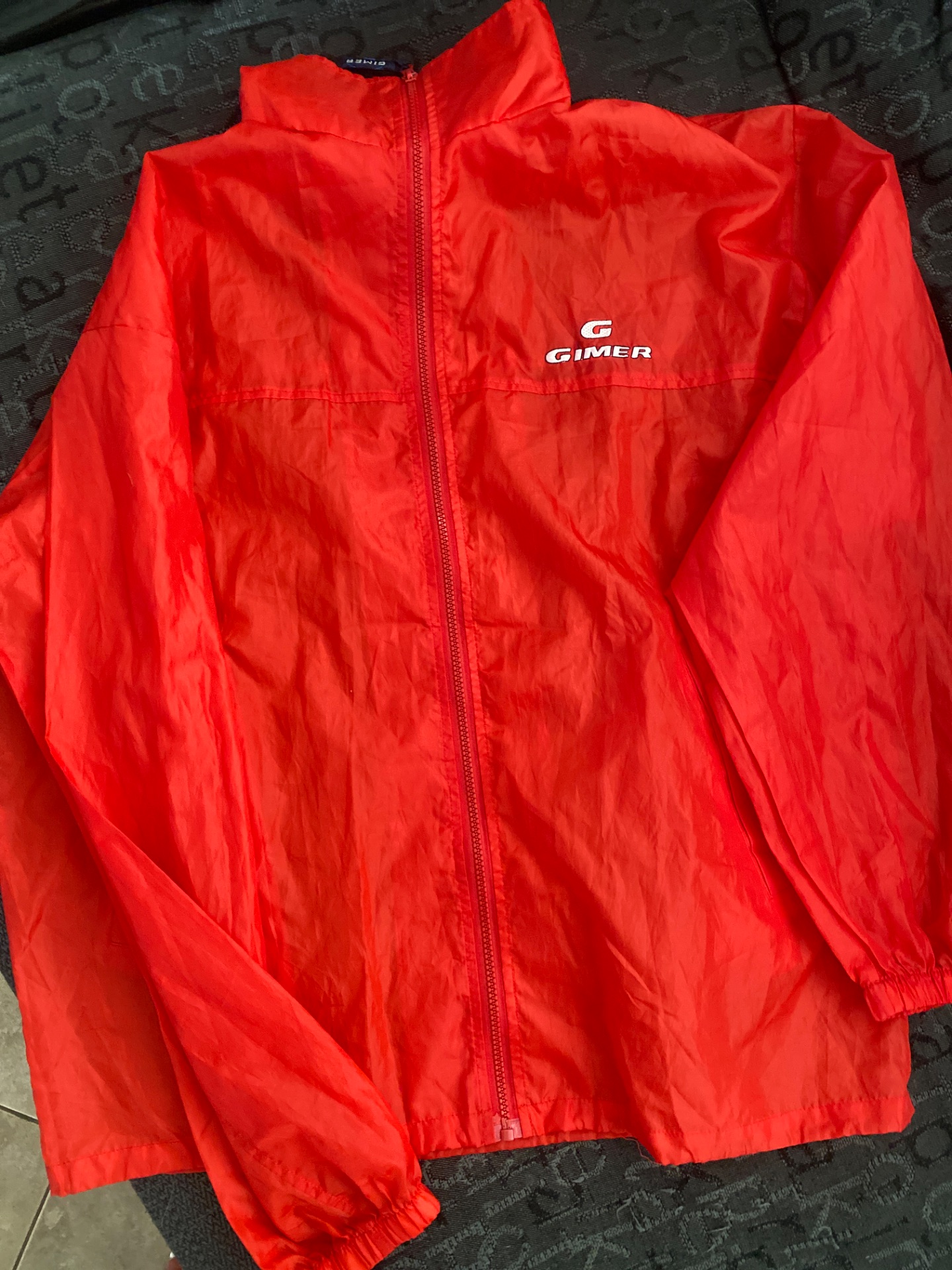 K-Way impermeabile con cappuccio T.L